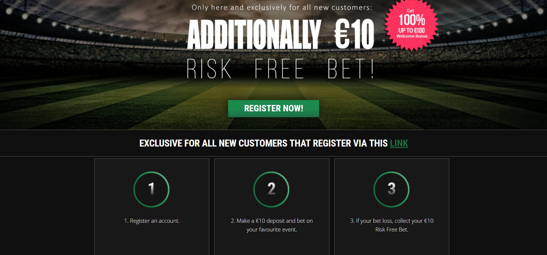 bookmaker free bet offers