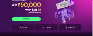 BetAnything Lottery promo screenshot