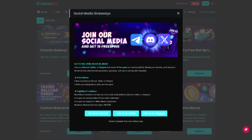Cosmobet Promo Code No Deposit Bonus