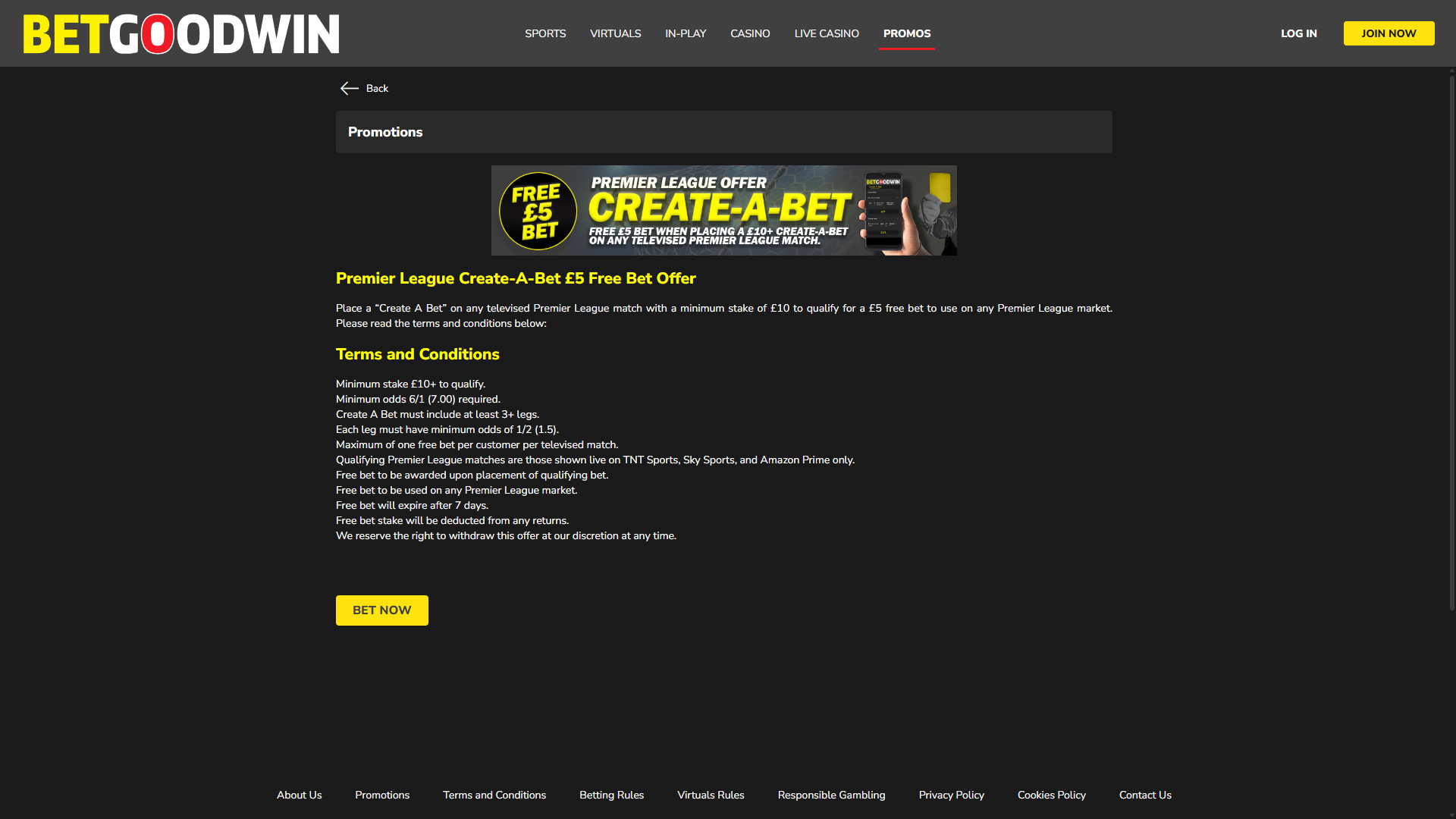 Betgoodwin-epl-betting-offer